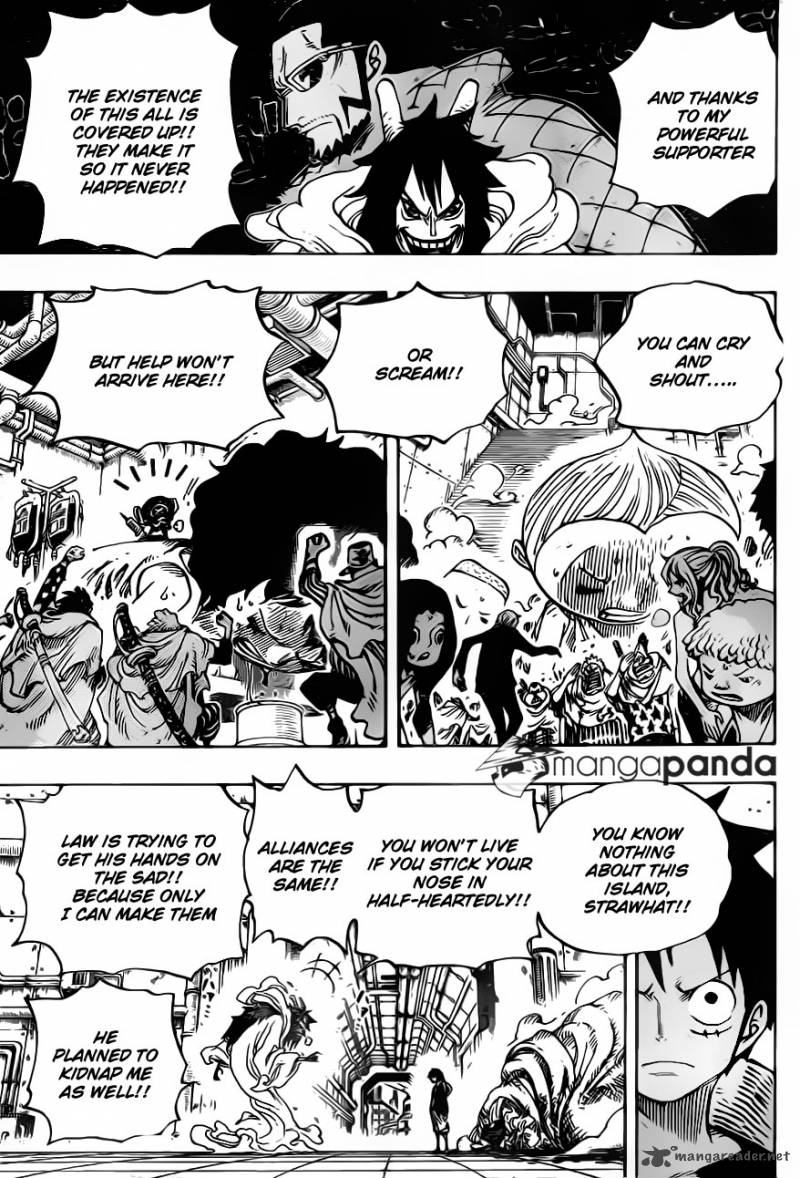One Piece Chapter 689 page 15 - Chapter 689: A Seemingly Non-Existent Island
