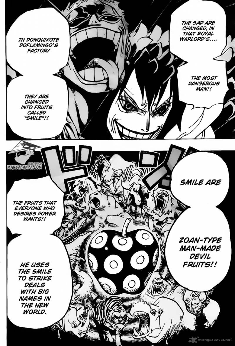 One Piece Chapter 689 page 16 - Chapter 689: A Seemingly Non-Existent Island