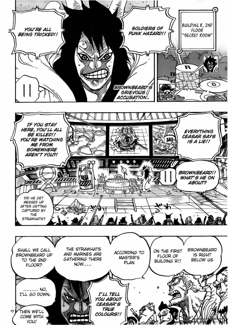 One Piece Chapter 689 page 3 - Chapter 689: A Seemingly Non-Existent Island