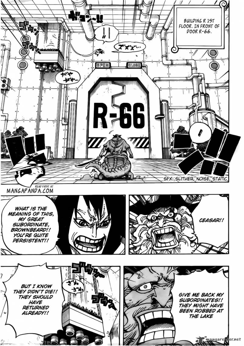 One Piece Chapter 689 page 4 - Chapter 689: A Seemingly Non-Existent Island