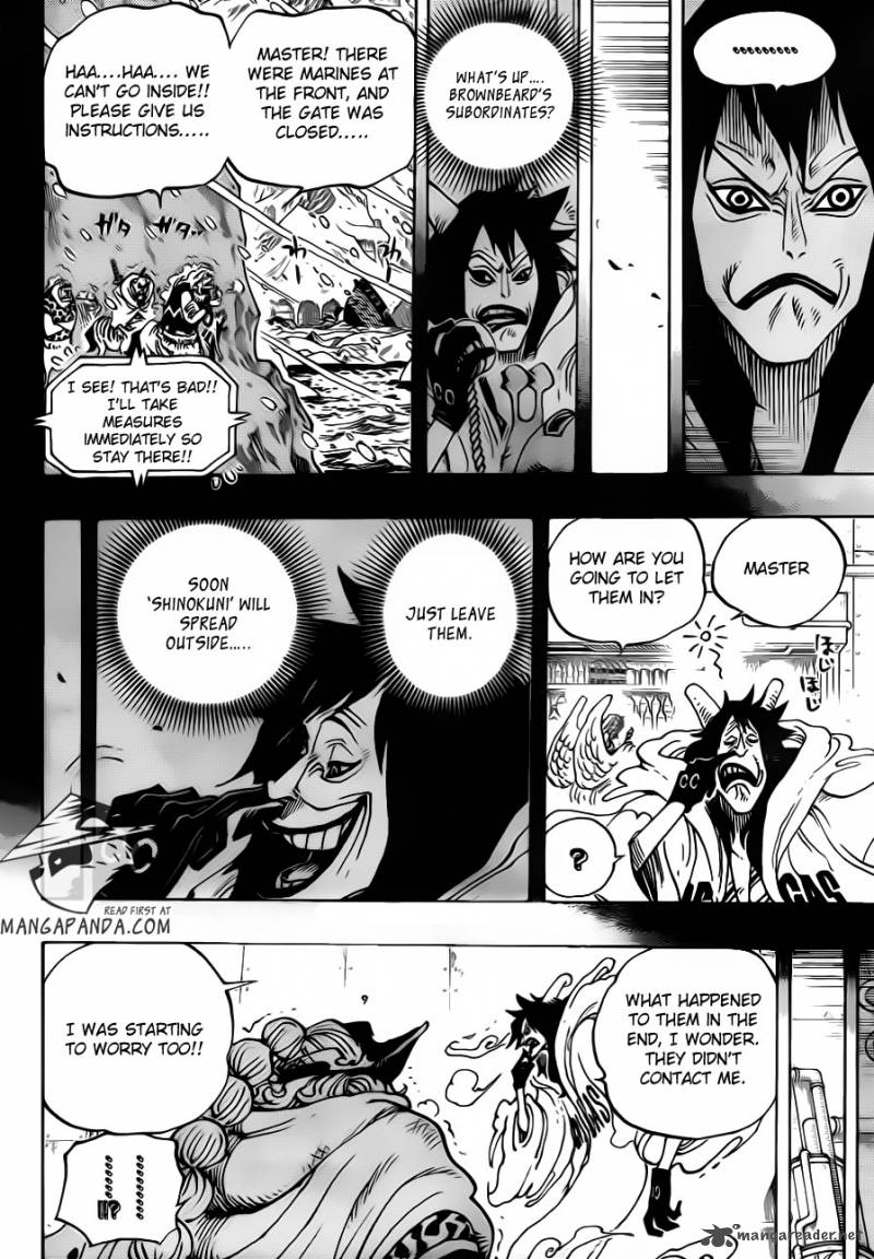 One Piece Chapter 689 page 5 - Chapter 689: A Seemingly Non-Existent Island