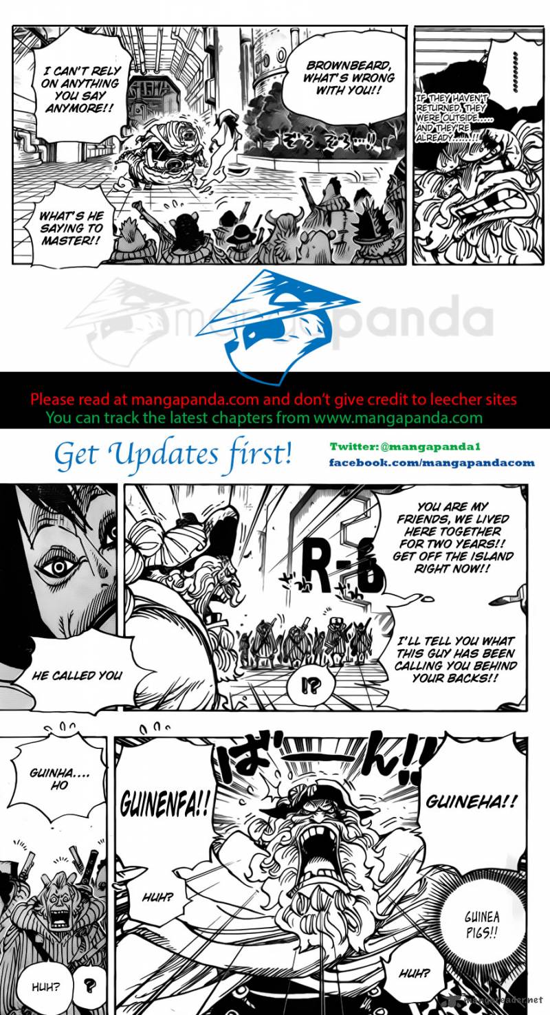 One Piece Chapter 689 page 6 - Chapter 689: A Seemingly Non-Existent Island