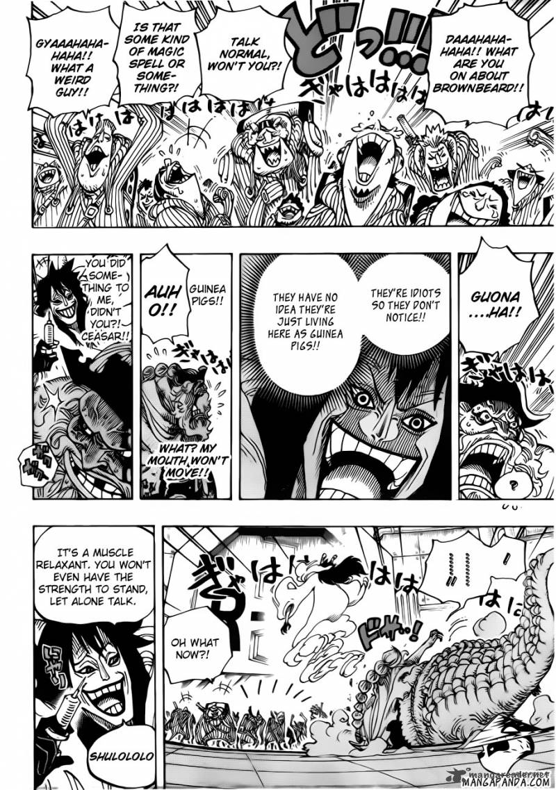 One Piece Chapter 689 page 7 - Chapter 689: A Seemingly Non-Existent Island