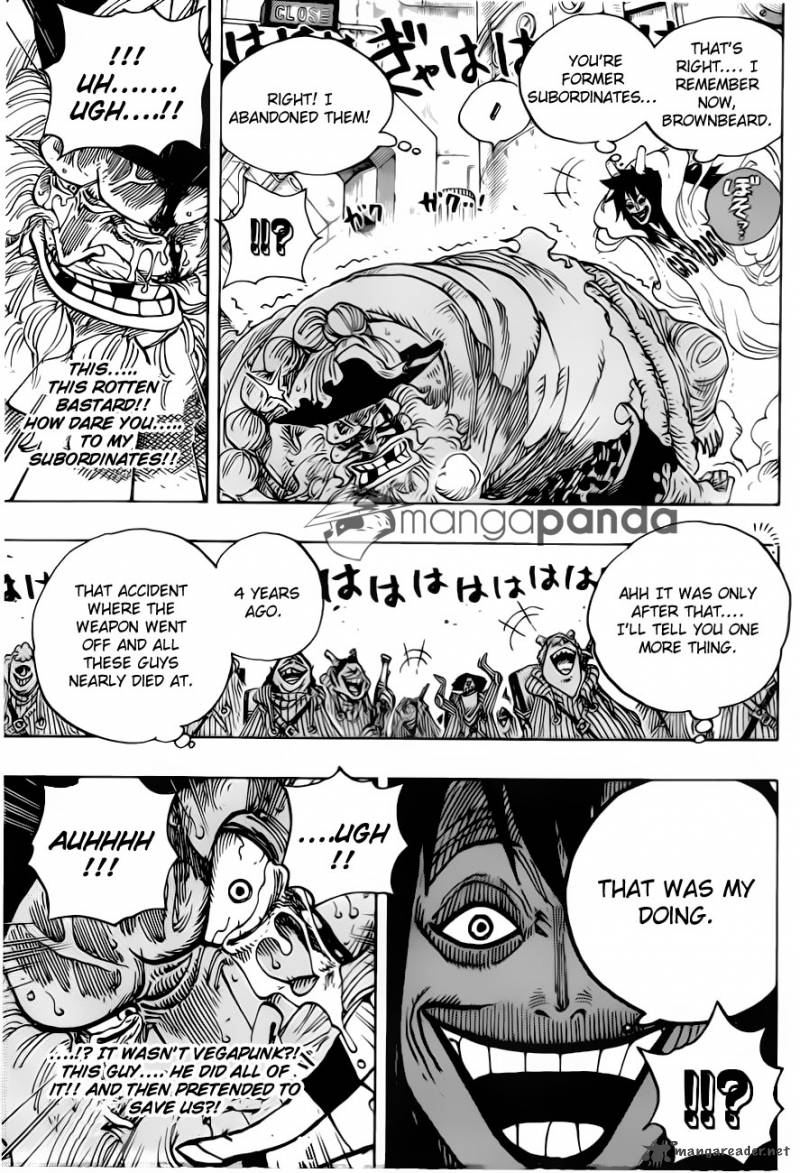 One Piece Chapter 689 page 8 - Chapter 689: A Seemingly Non-Existent Island