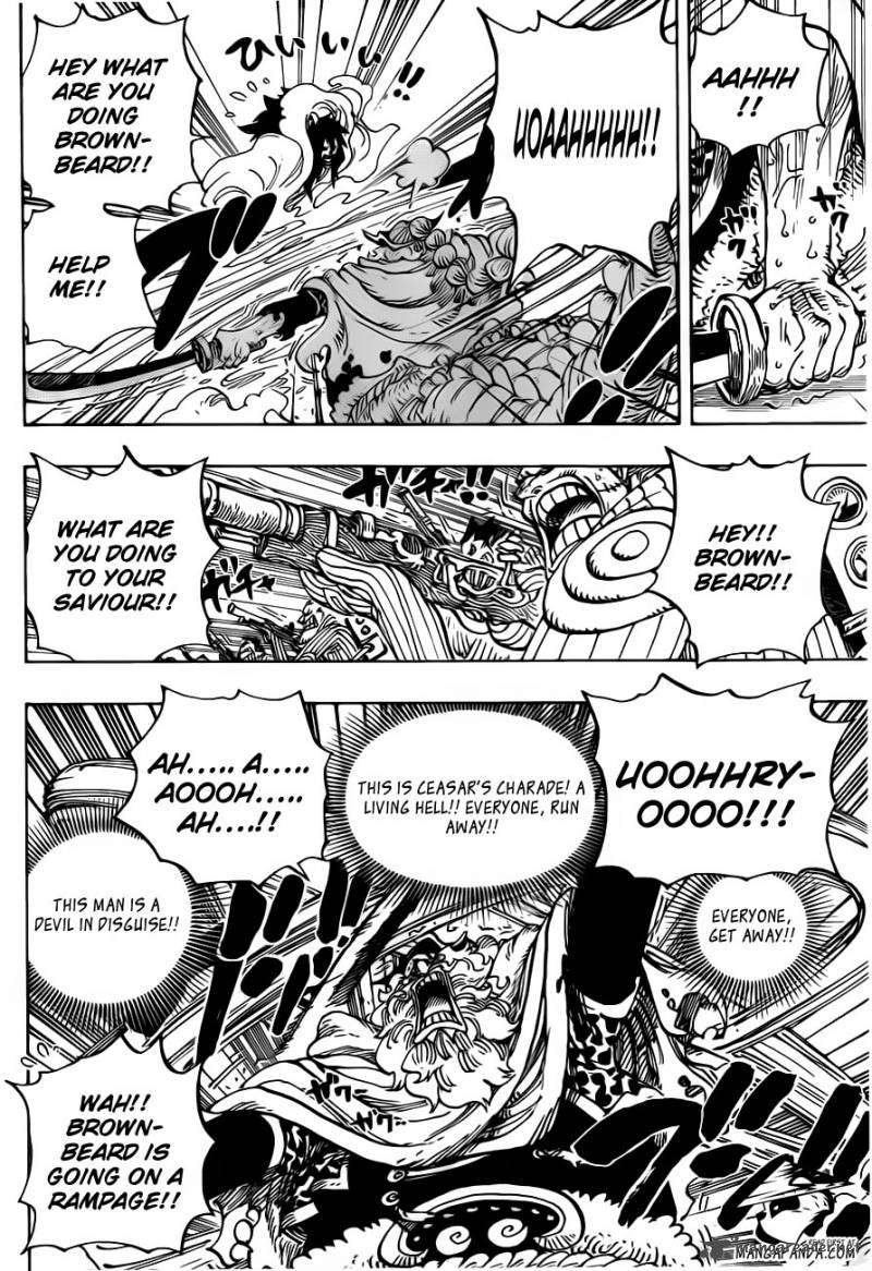 One Piece Chapter 689 page 9 - Chapter 689: A Seemingly Non-Existent Island