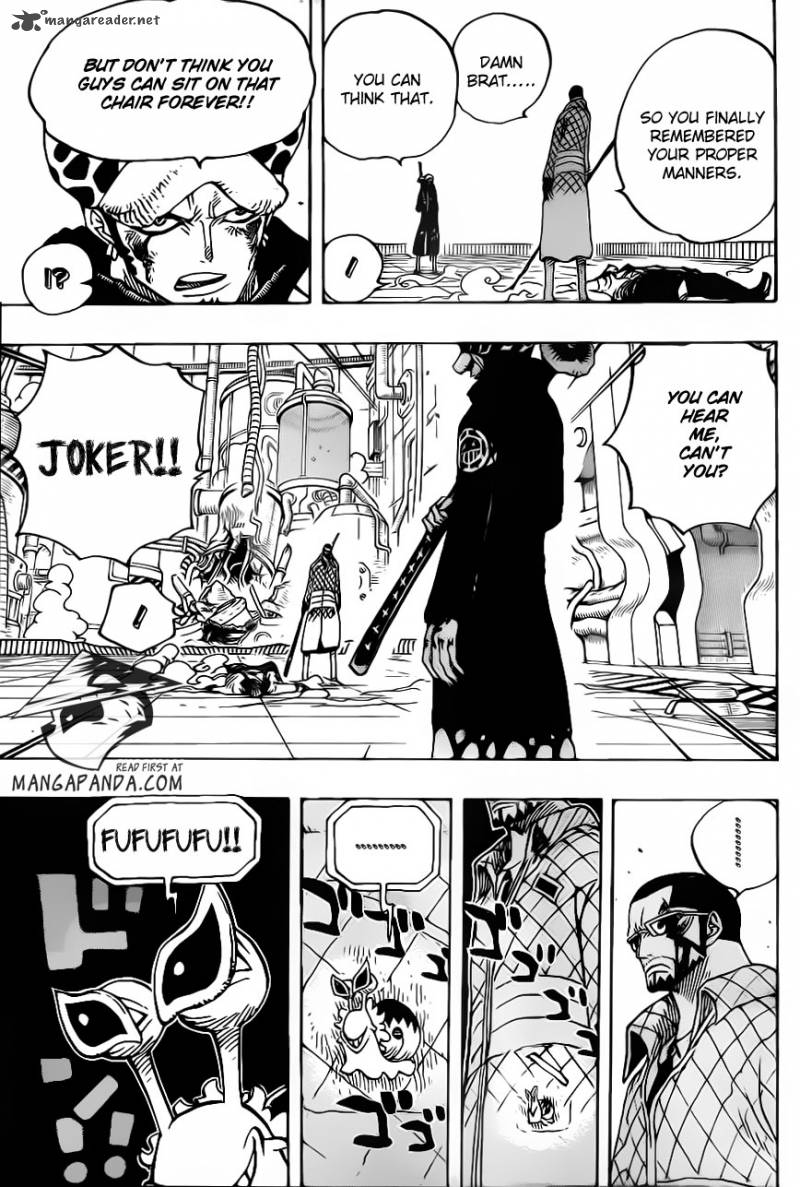 One Piece Chapter 690 page 15 - Chapter 690: SAD