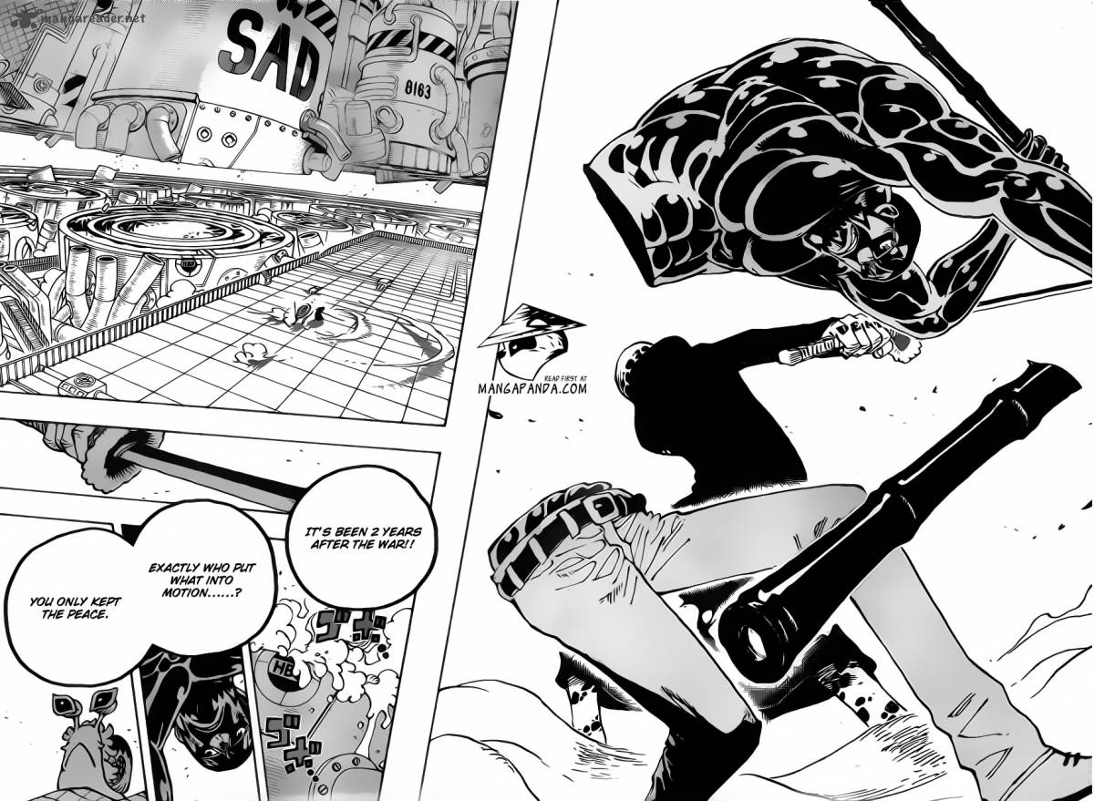 One Piece Chapter 690 page 18 - Chapter 690: SAD