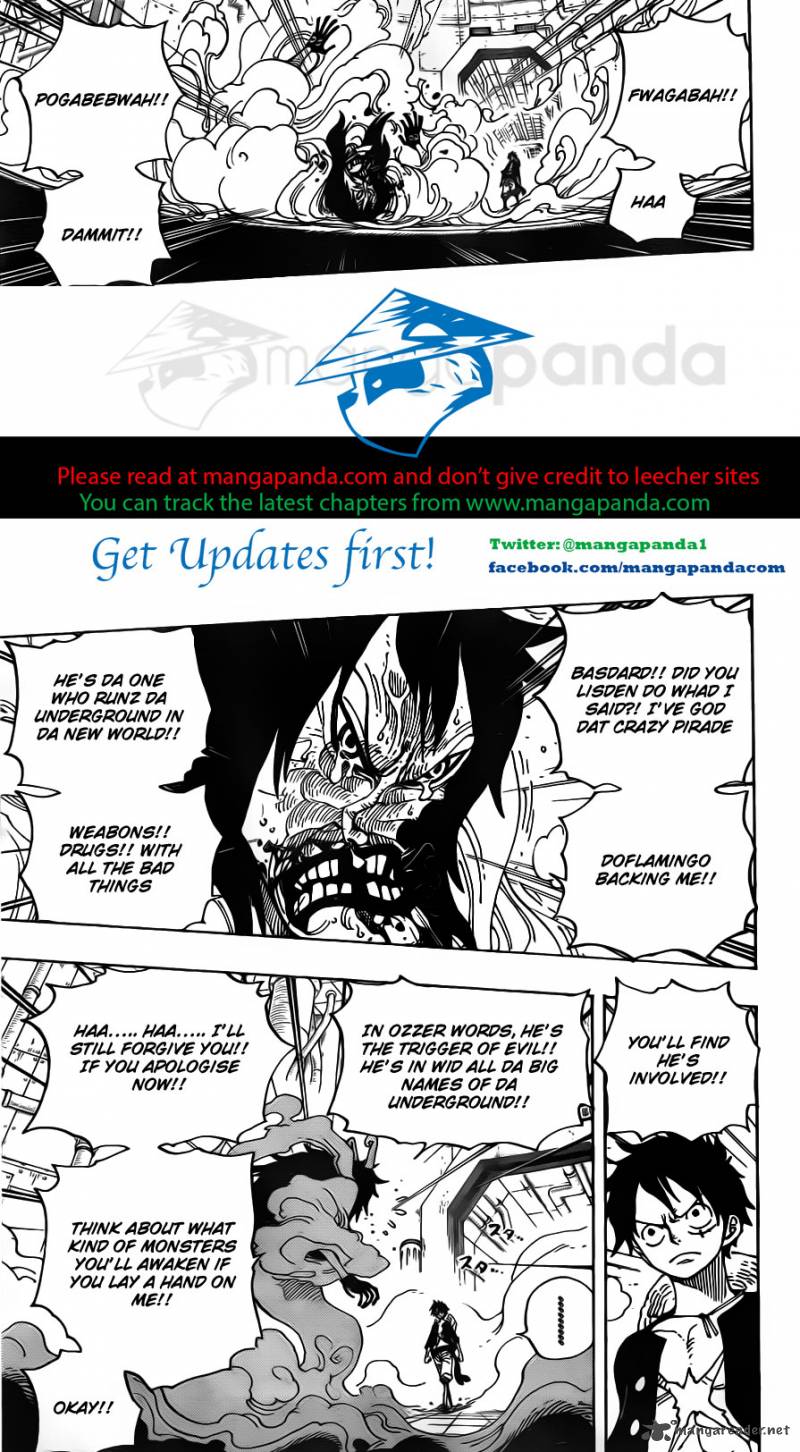 One Piece Chapter 690 page 5 - Chapter 690: SAD