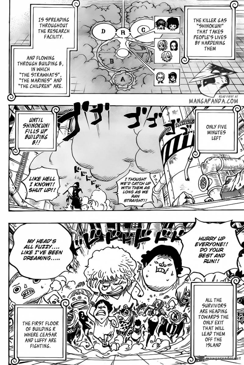 One Piece Chapter 690 page 8 - Chapter 690: SAD