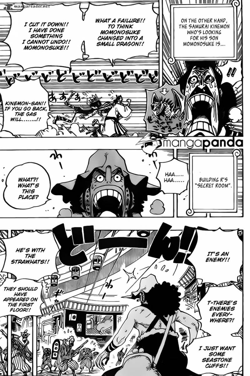 One Piece Chapter 690 page 9 - Chapter 690: SAD