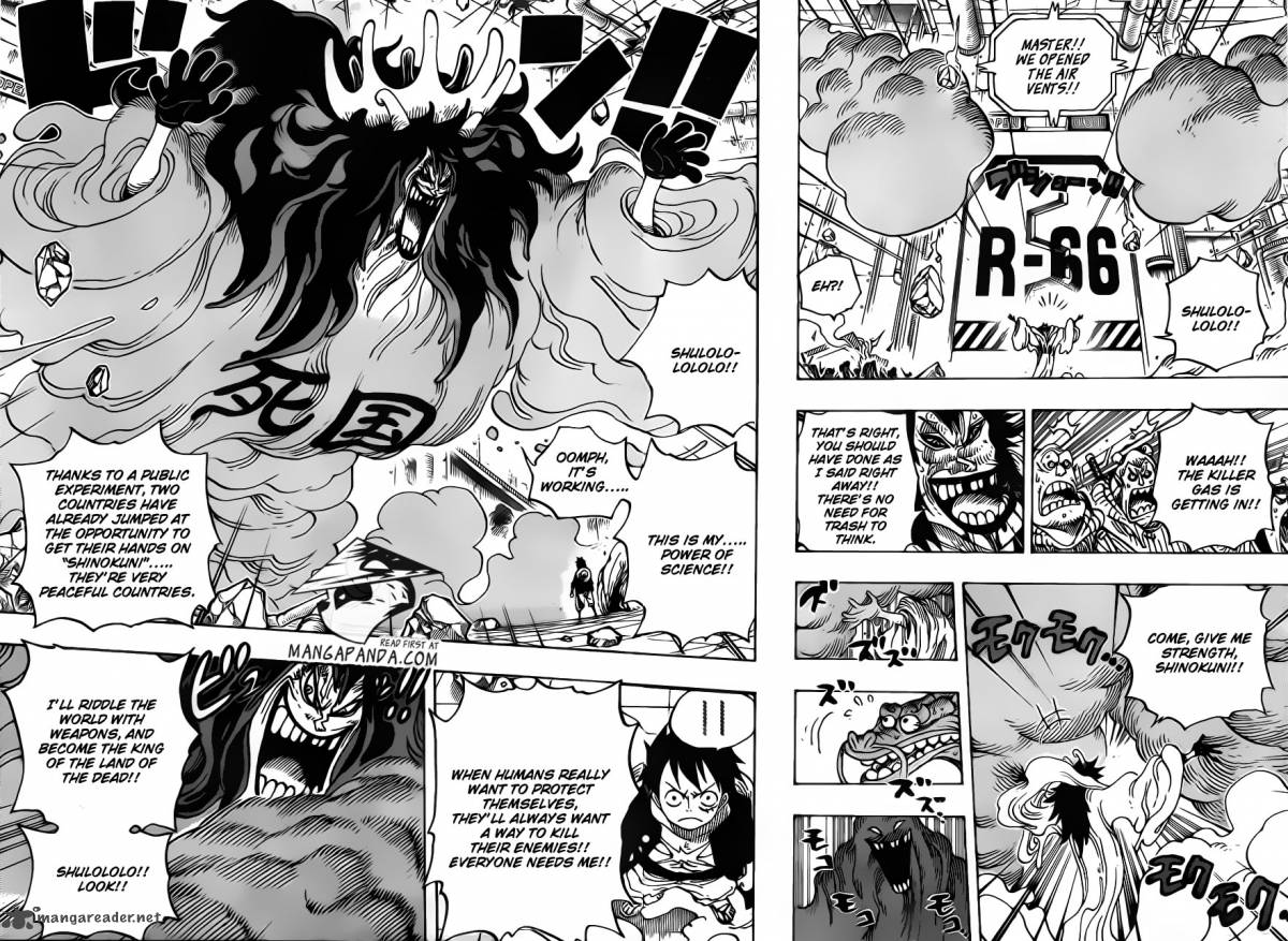 One Piece Chapter 691 page 11 - Chapter 691: King of Shinokuni