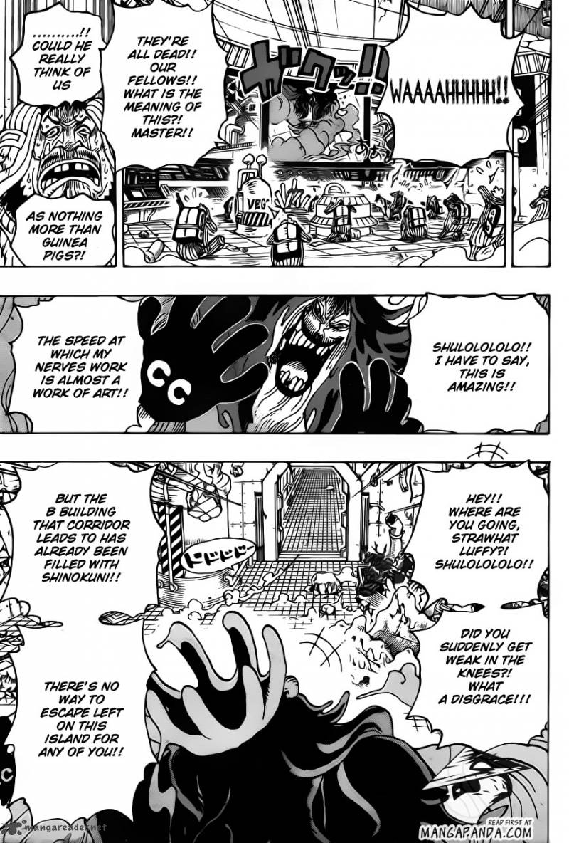 One Piece Chapter 691 page 13 - Chapter 691: King of Shinokuni