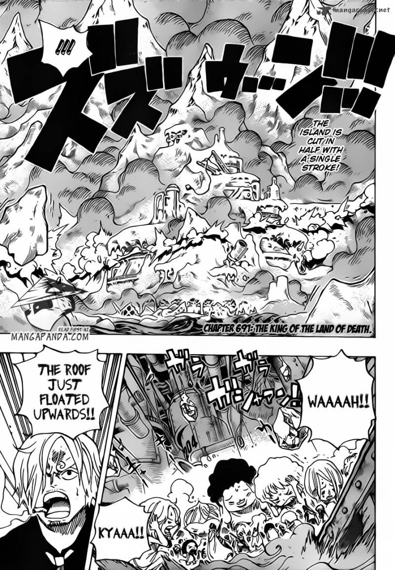One Piece Chapter 691 page 2 - Chapter 691: King of Shinokuni
