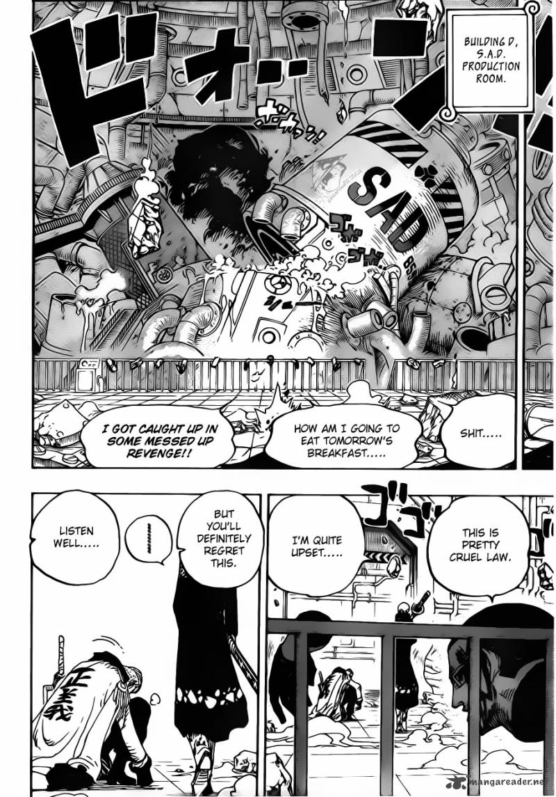 One Piece Chapter 691 page 5 - Chapter 691: King of Shinokuni