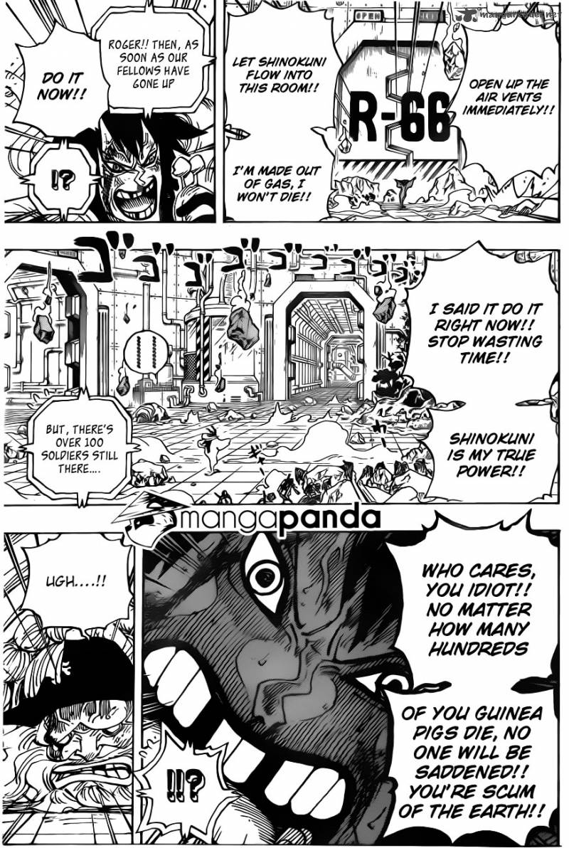 One Piece Chapter 691 page 8 - Chapter 691: King of Shinokuni