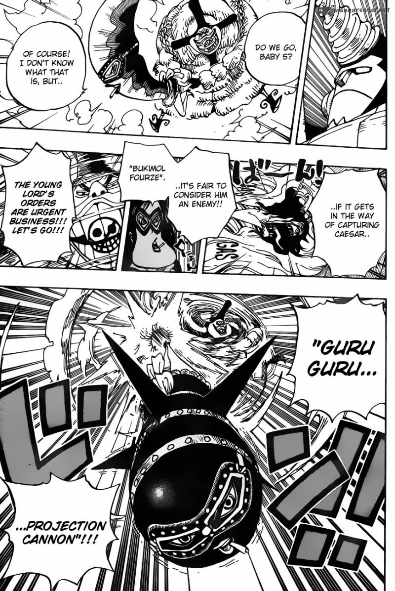 One Piece Chapter 693 page 10 - Chapter 693: Die for Me