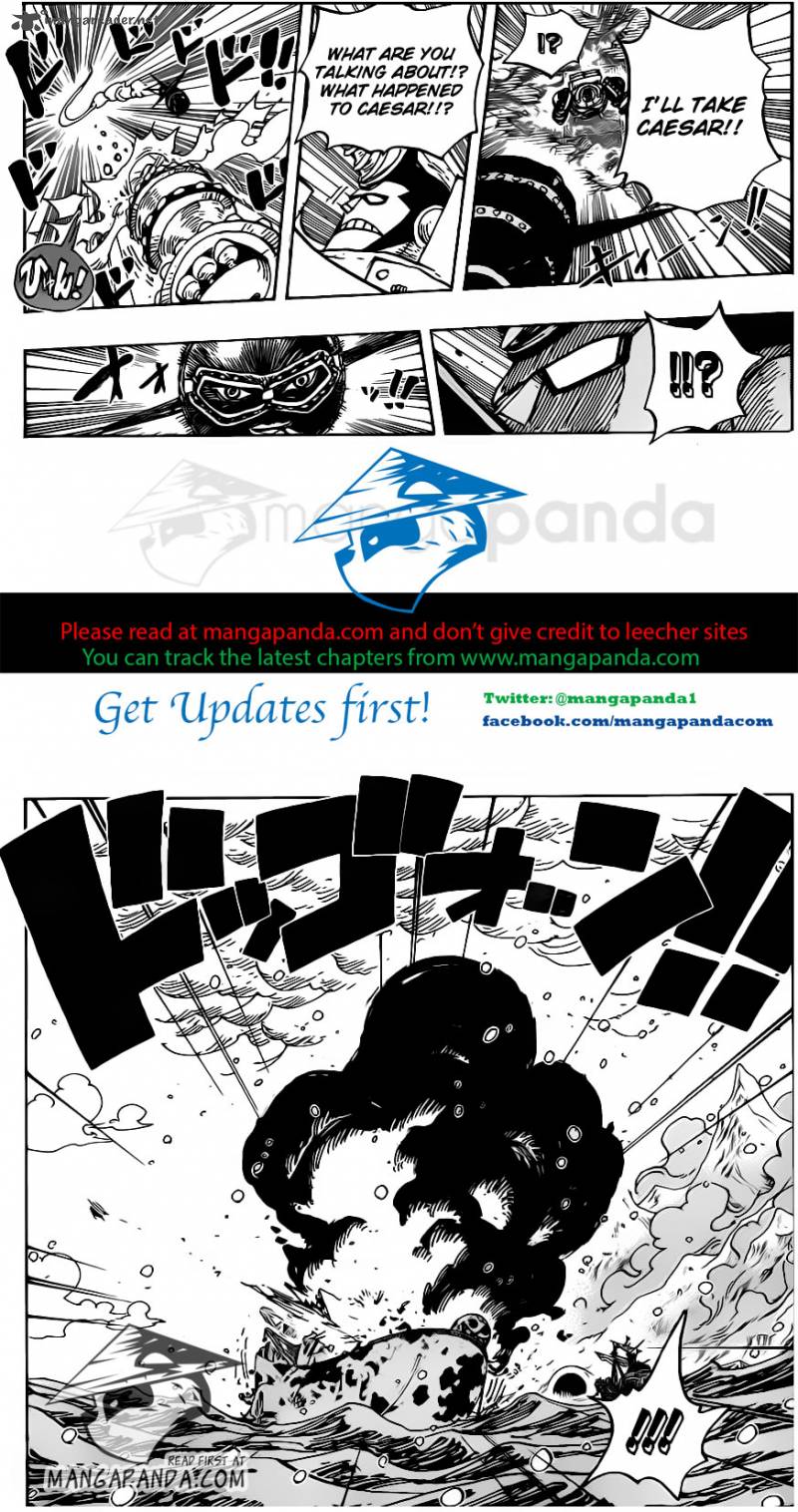 One Piece Chapter 693 page 11 - Chapter 693: Die for Me