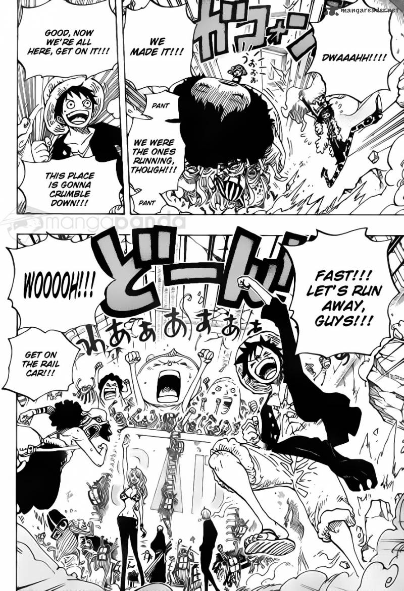 One Piece Chapter 693 page 15 - Chapter 693: Die for Me