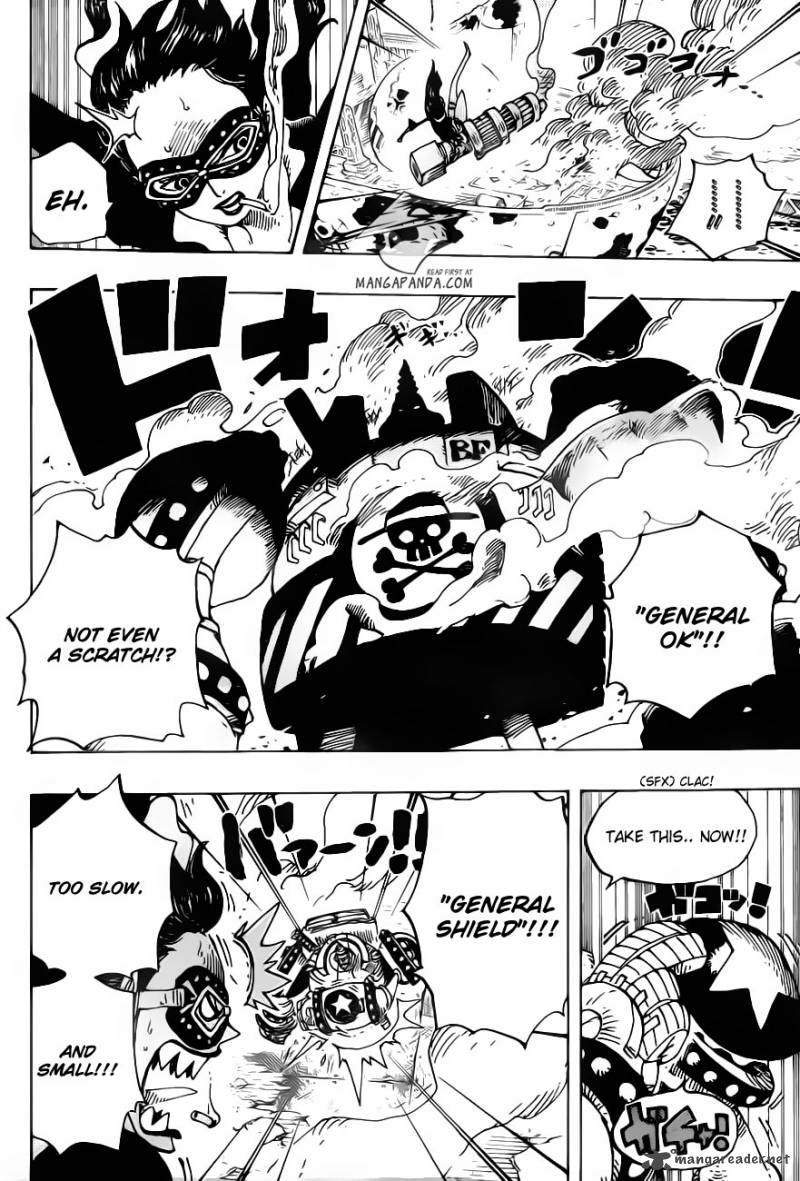 One Piece Chapter 693 page 7 - Chapter 693: Die for Me
