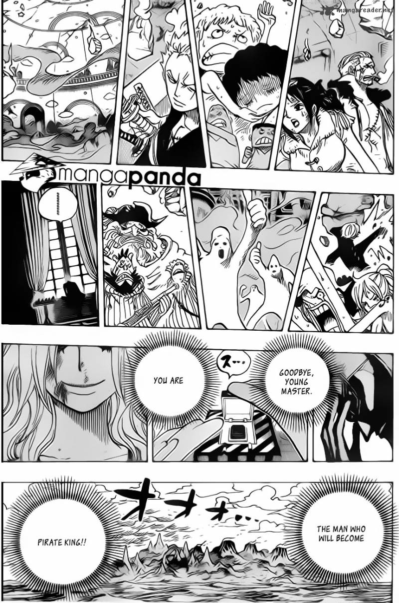 One Piece Chapter 694 page 12 - Chapter 694: The Most Dangerous Man