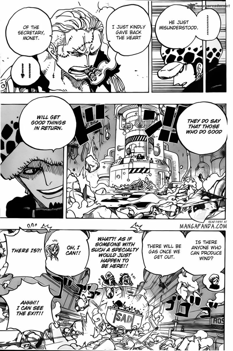 One Piece Chapter 694 page 16 - Chapter 694: The Most Dangerous Man