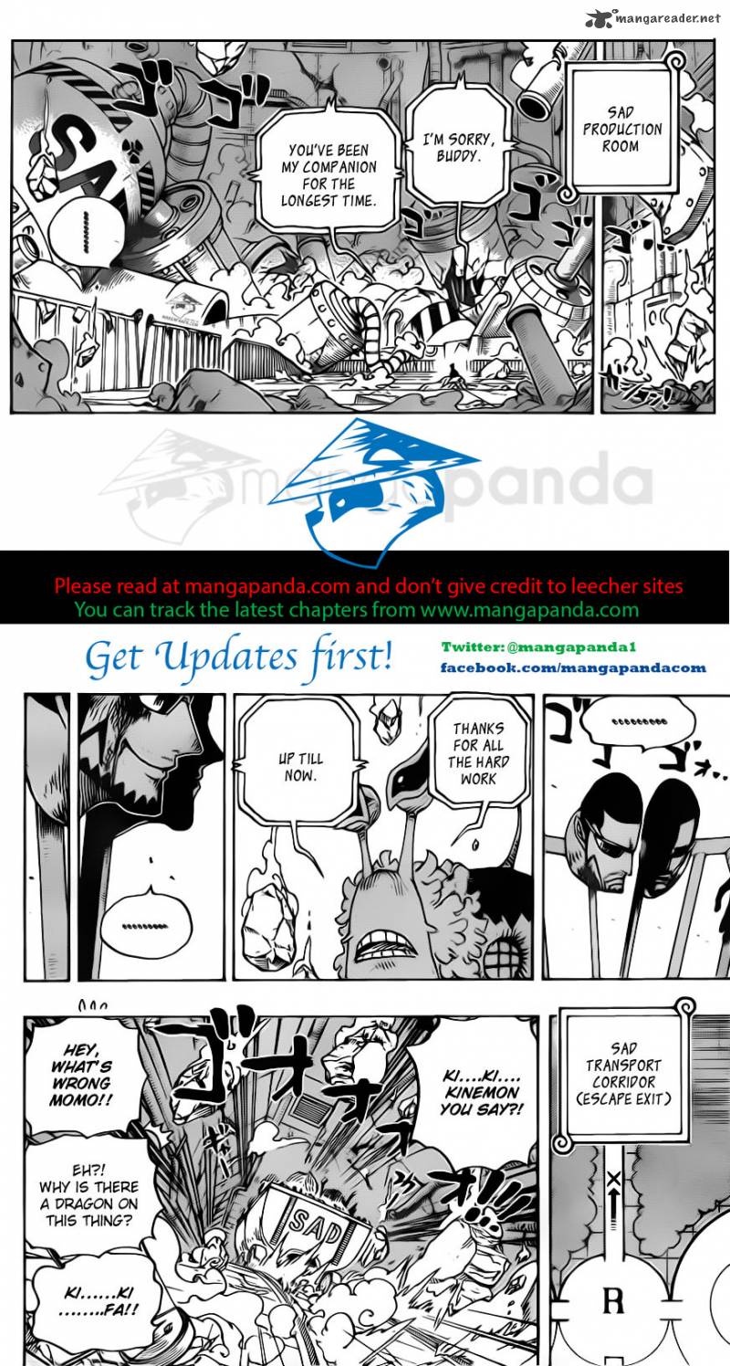 One Piece Chapter 694 page 7 - Chapter 694: The Most Dangerous Man