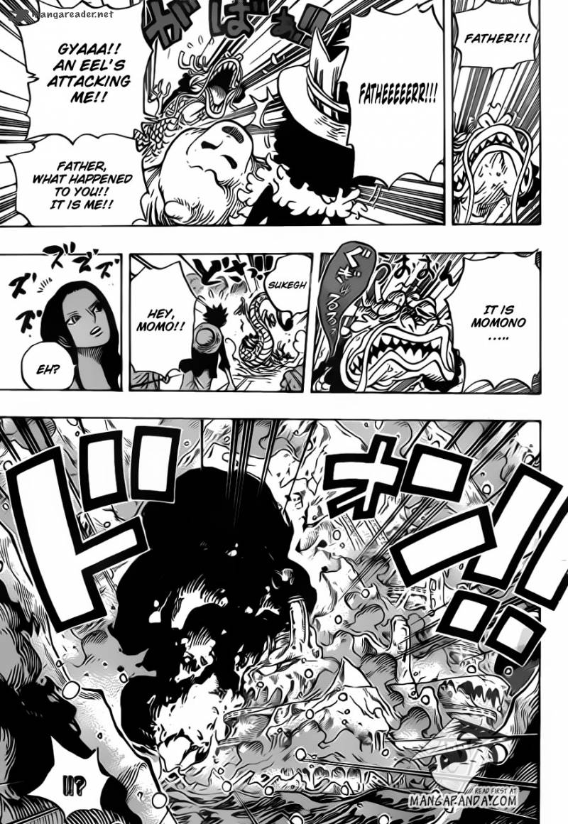 One Piece Chapter 694 page 8 - Chapter 694: The Most Dangerous Man