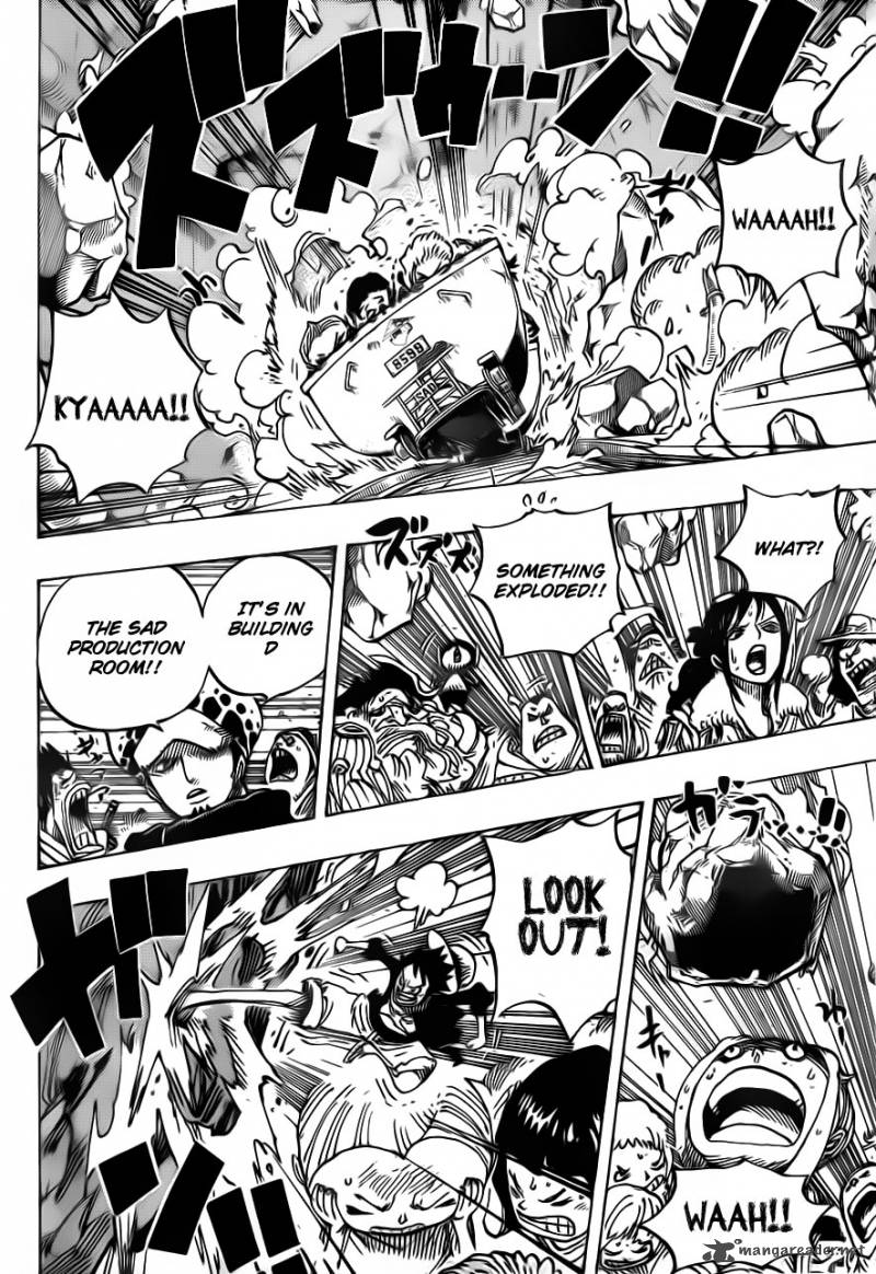 One Piece Chapter 694 page 9 - Chapter 694: The Most Dangerous Man