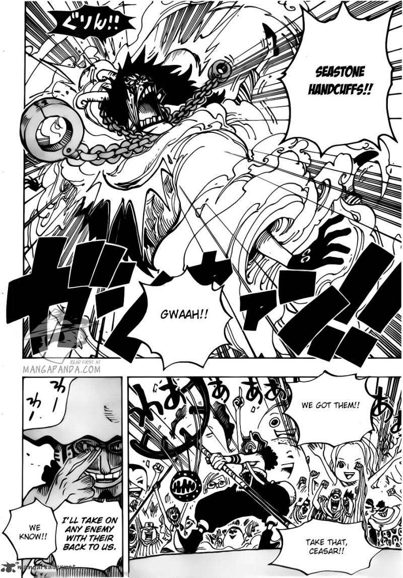 One Piece Chapter 695 page 17 - Chapter 695: Leave It to Us!!!