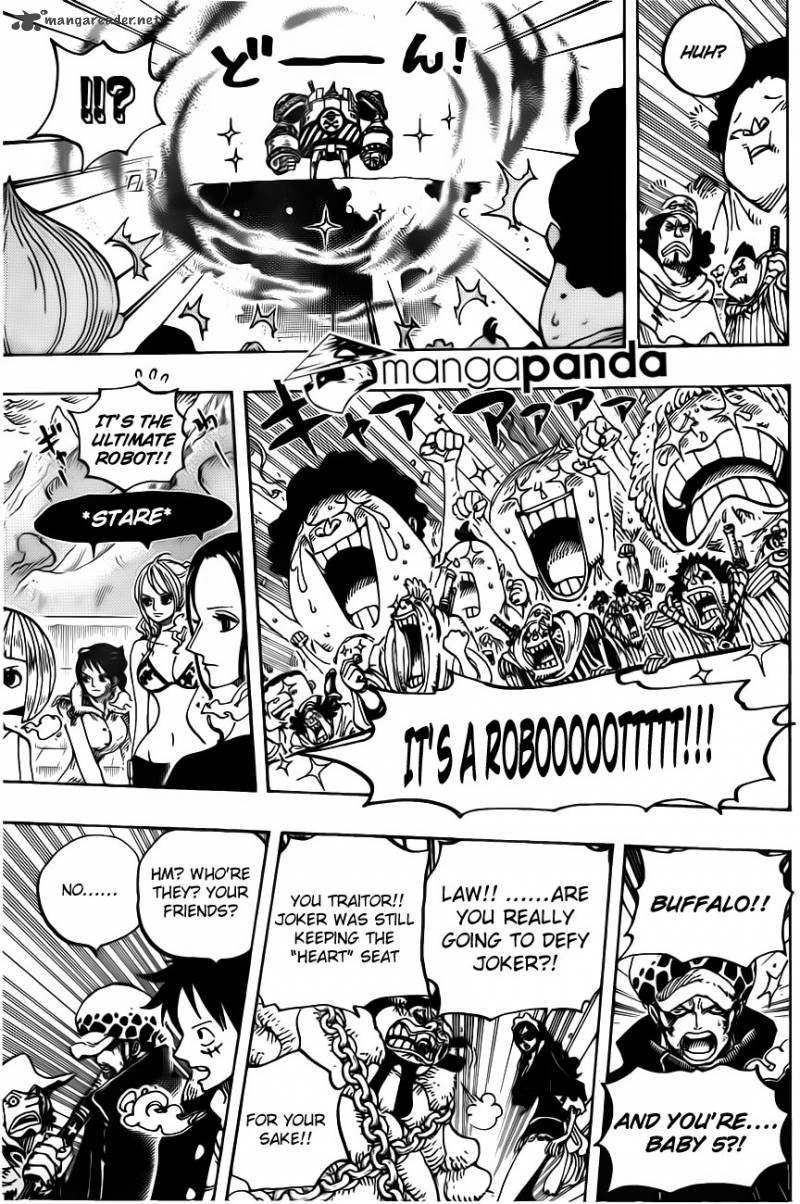 One Piece Chapter 695 page 9 - Chapter 695: Leave It to Us!!!