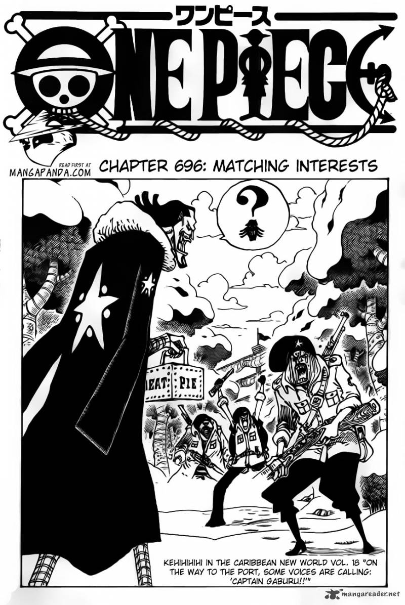 One Piece Chapter 696 page 3 - Chapter 696: Alignment of Interests