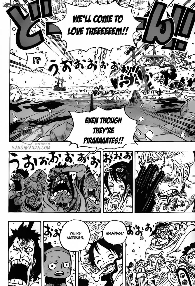 One Piece Chapter 697 page 11 - Chapter 697: A Deal