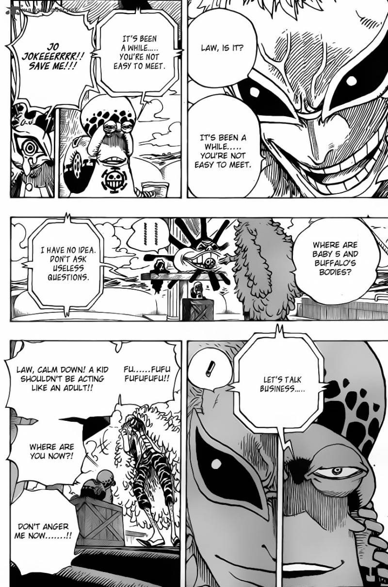 One Piece Chapter 697 page 17 - Chapter 697: A Deal