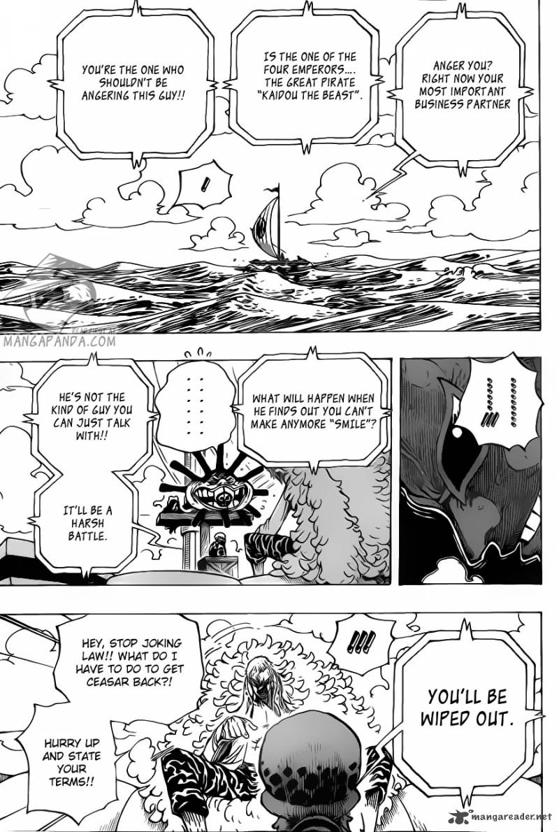 One Piece Chapter 697 page 18 - Chapter 697: A Deal