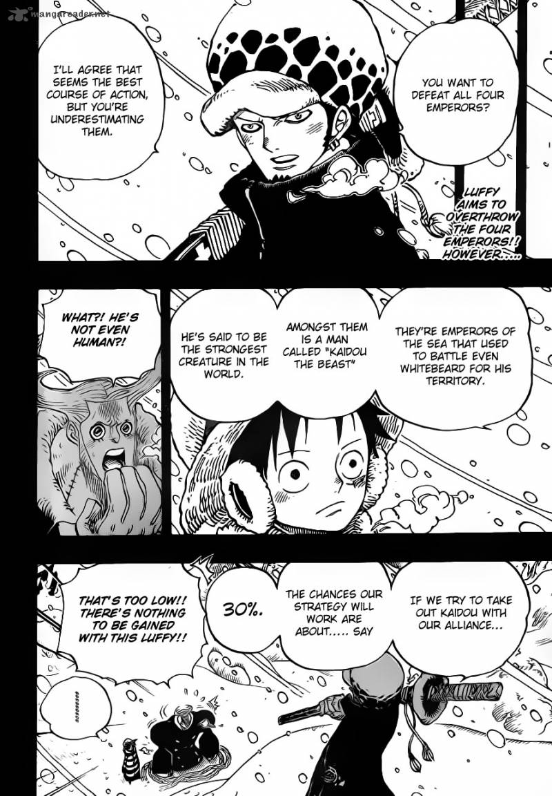 One Piece Chapter 697 page 3 - Chapter 697: A Deal