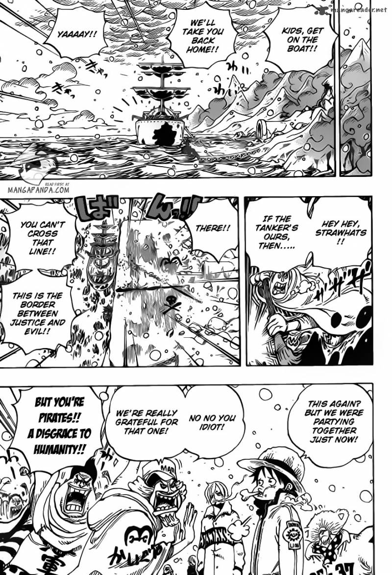 One Piece Chapter 697 page 6 - Chapter 697: A Deal