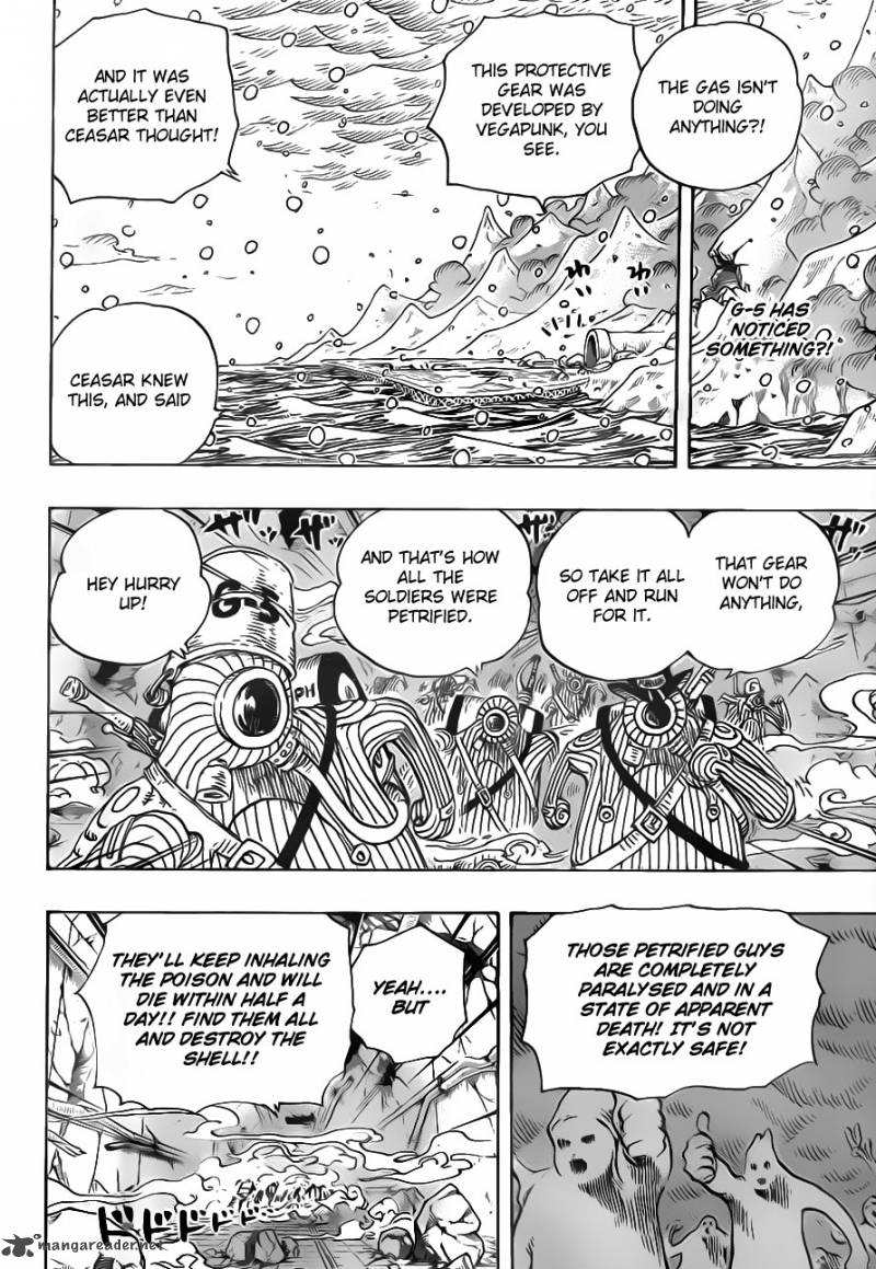 One Piece Chapter 698 page 2 - Chapter 698: Doflamingo Appears