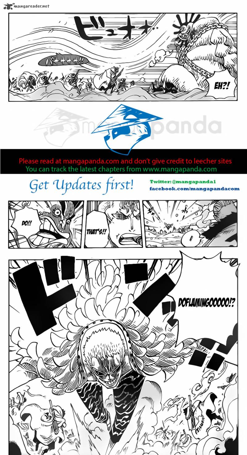One Piece Chapter 698 page 5 - Chapter 698: Doflamingo Appears