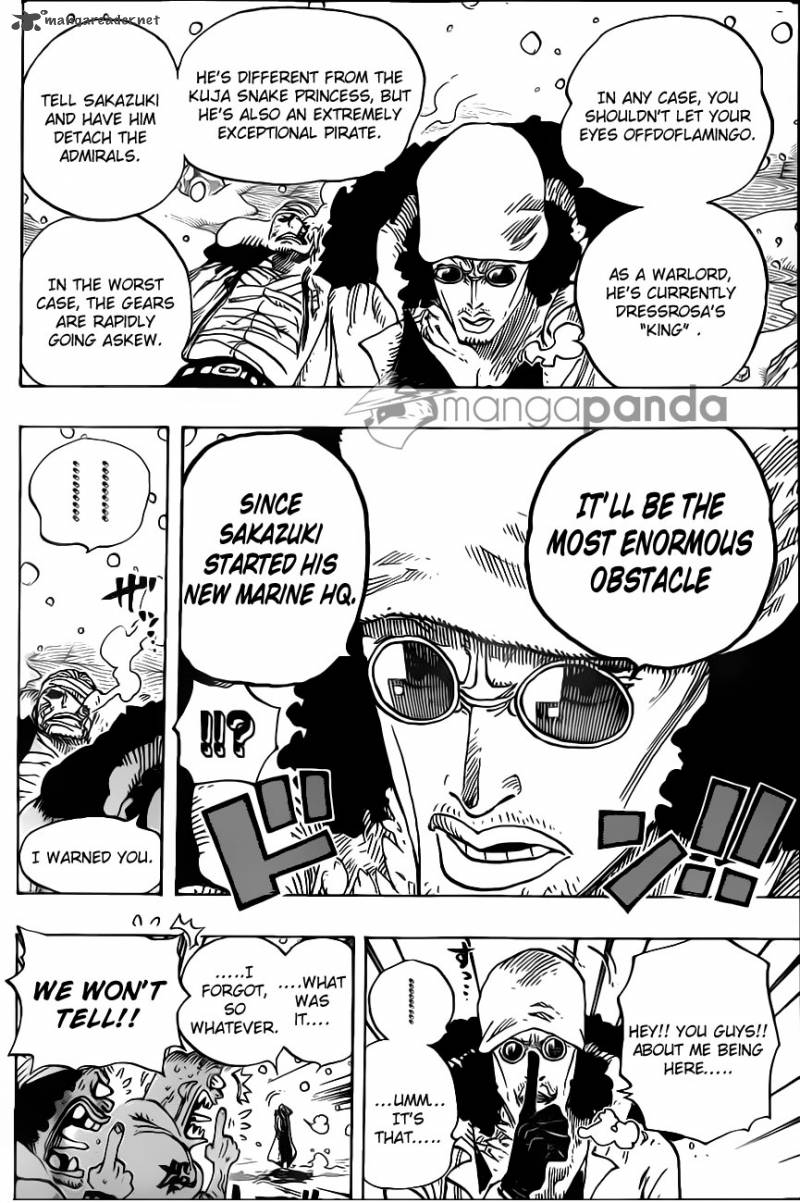 One Piece Chapter 699 page 10 - Chapter 699: Morning Edition