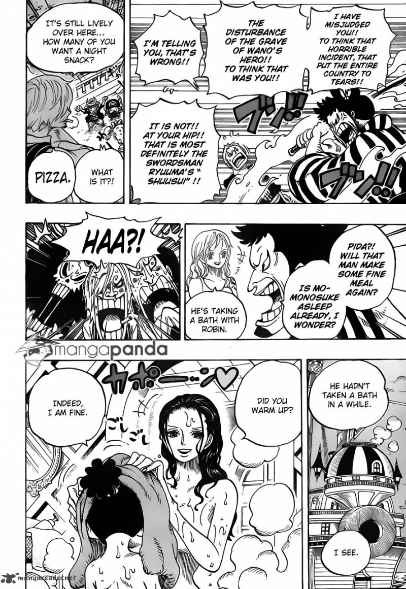 One Piece Chapter 699 page 12 - Chapter 699: Morning Edition