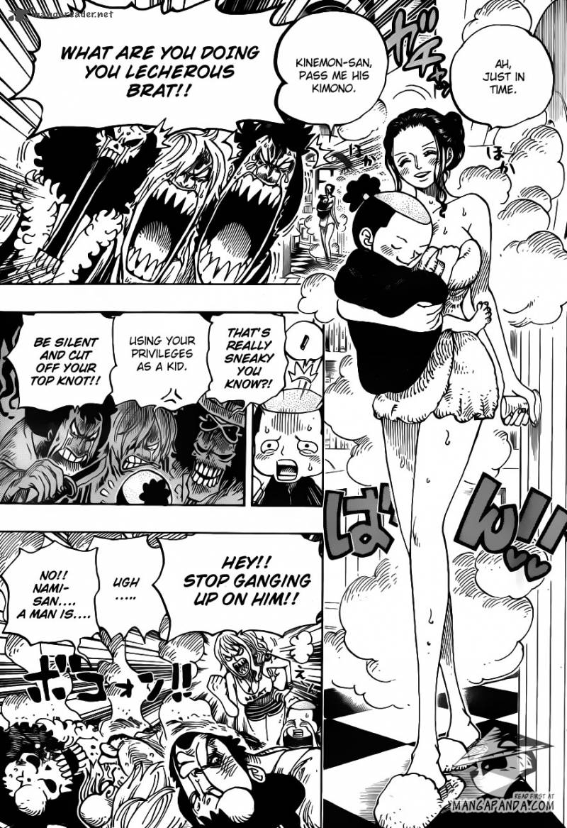 One Piece Chapter 699 page 13 - Chapter 699: Morning Edition