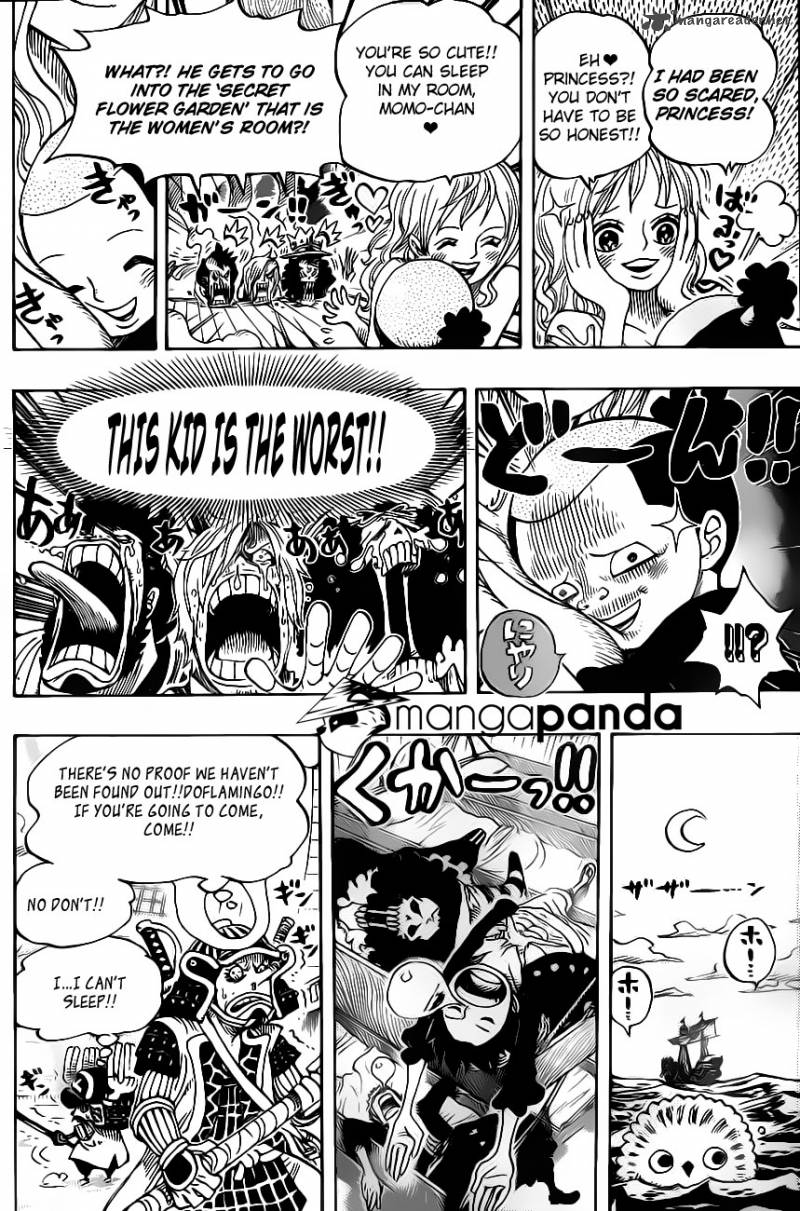 One Piece Chapter 699 page 14 - Chapter 699: Morning Edition