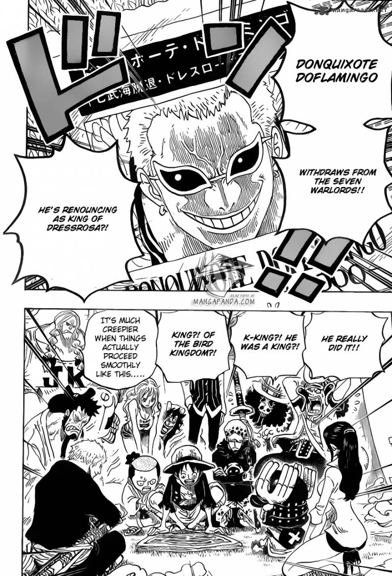 One Piece Chapter 699 page 16 - Chapter 699: Morning Edition