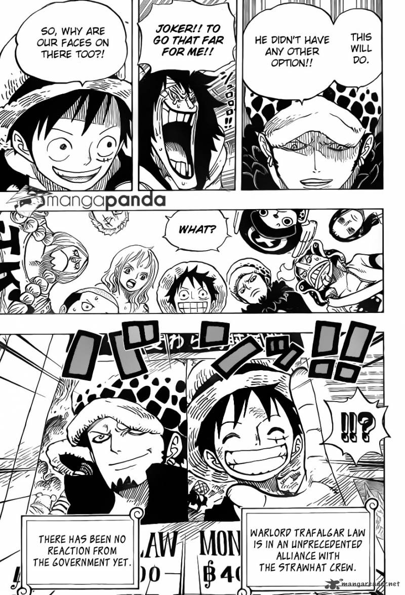 One Piece Chapter 699 page 17 - Chapter 699: Morning Edition