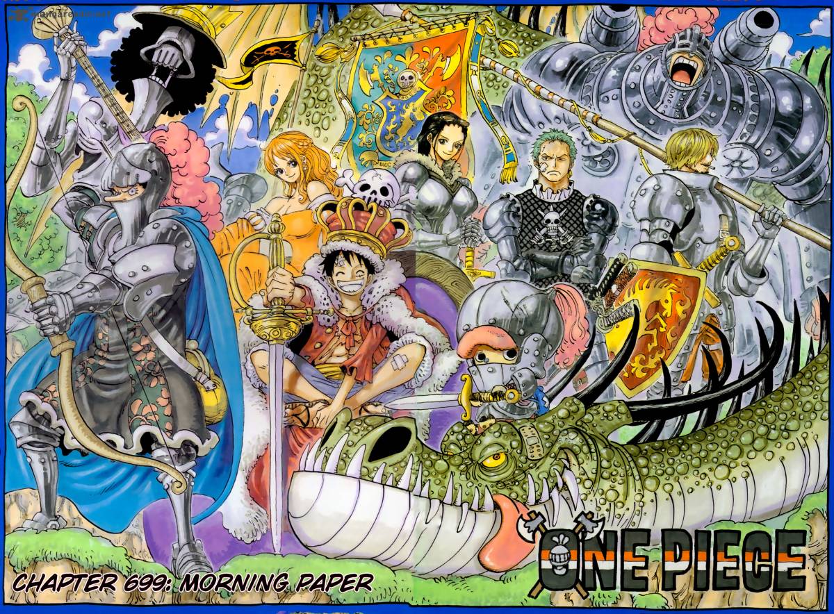 One Piece Chapter 699 page 2 - Chapter 699: Morning Edition