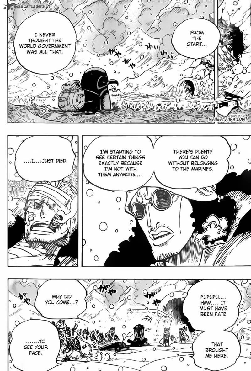 One Piece Chapter 699 page 8 - Chapter 699: Morning Edition