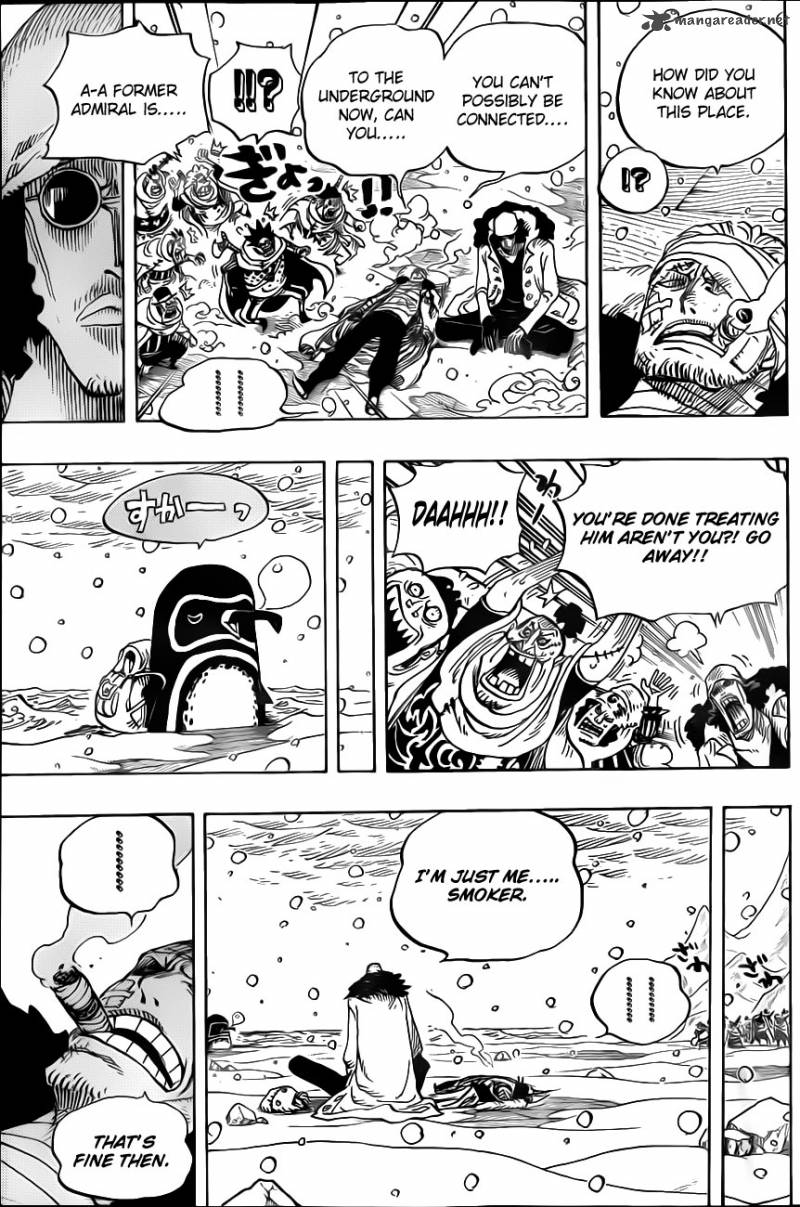 One Piece Chapter 699 page 9 - Chapter 699: Morning Edition