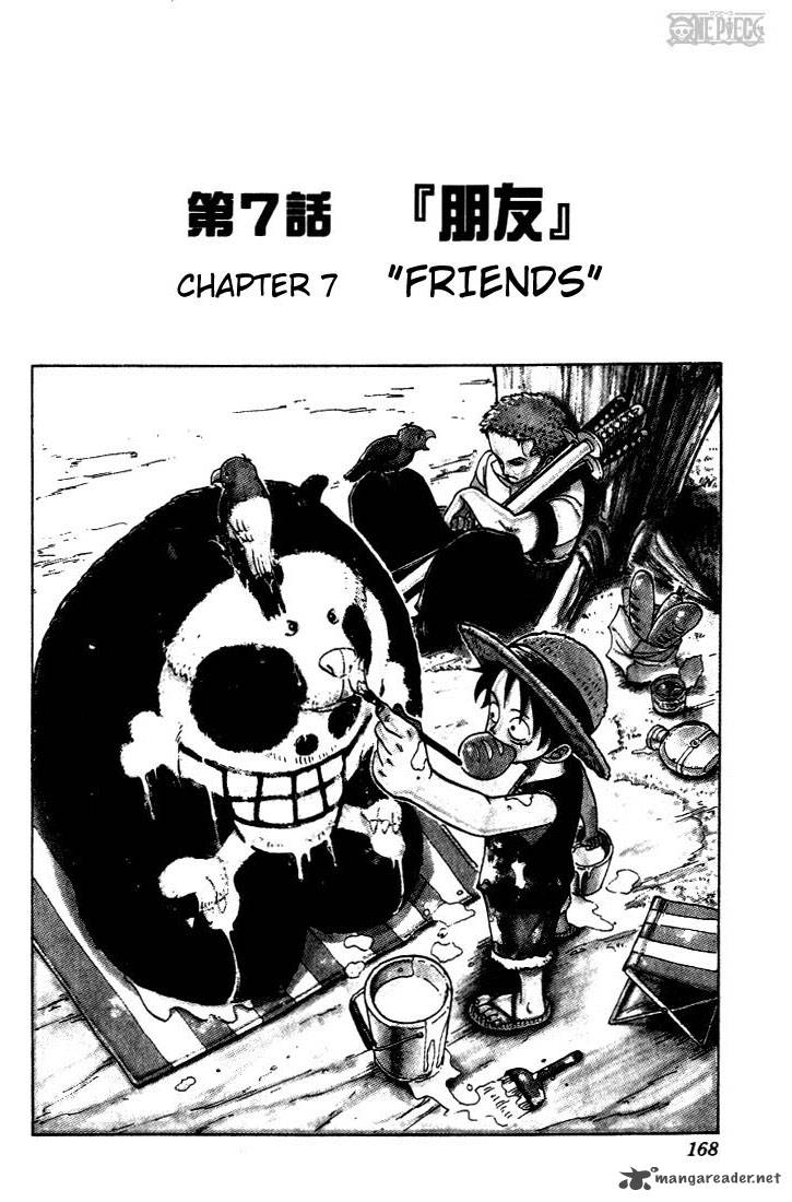 One Piece Chapter 7 page 1 - Chapter 7: Friends