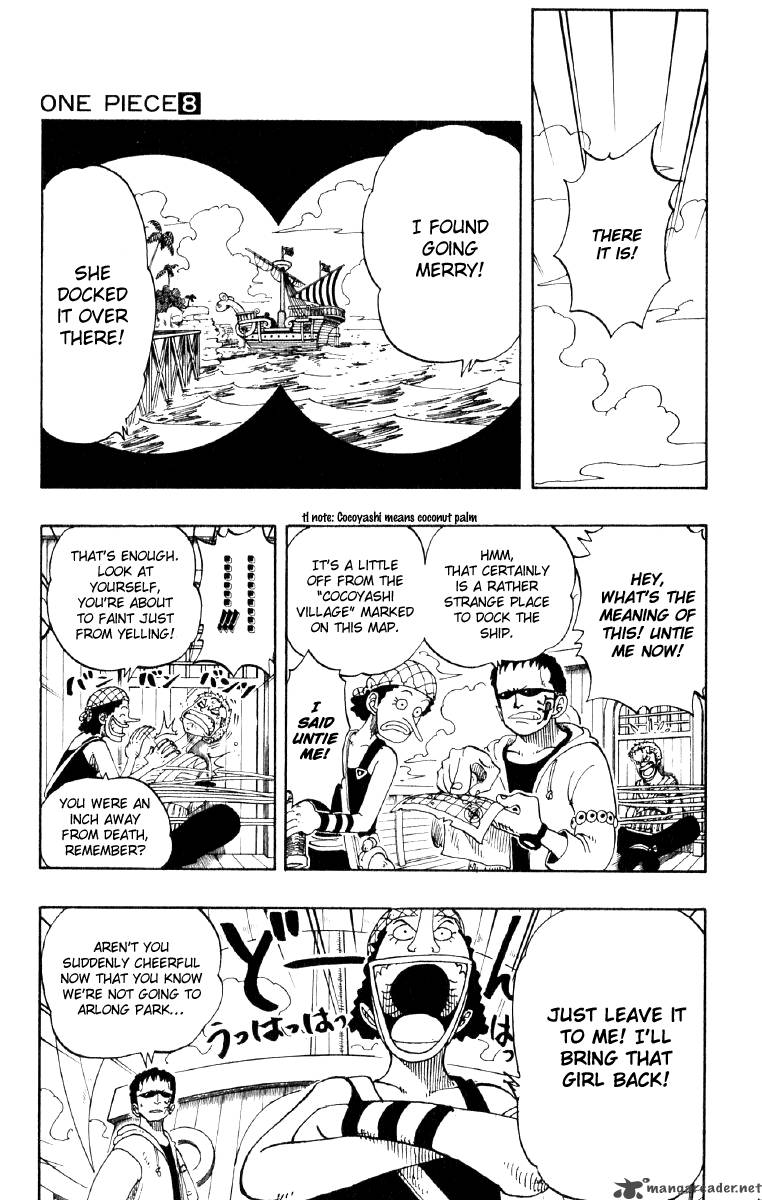 One Piece Chapter 70 page 5 - Chapter 70: The Great Adventure of Usopp the Man