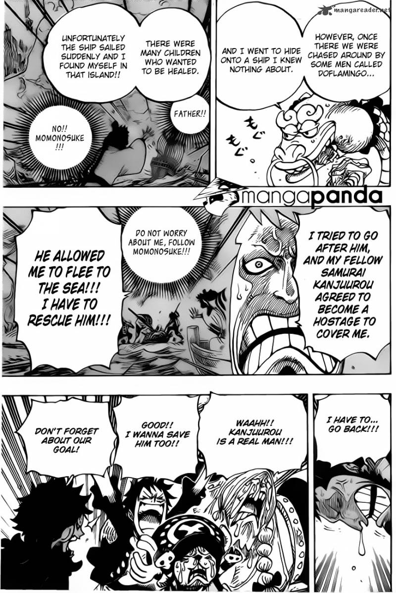One Piece Chapter 700 page 12 - Chapter 700: His Own Pace